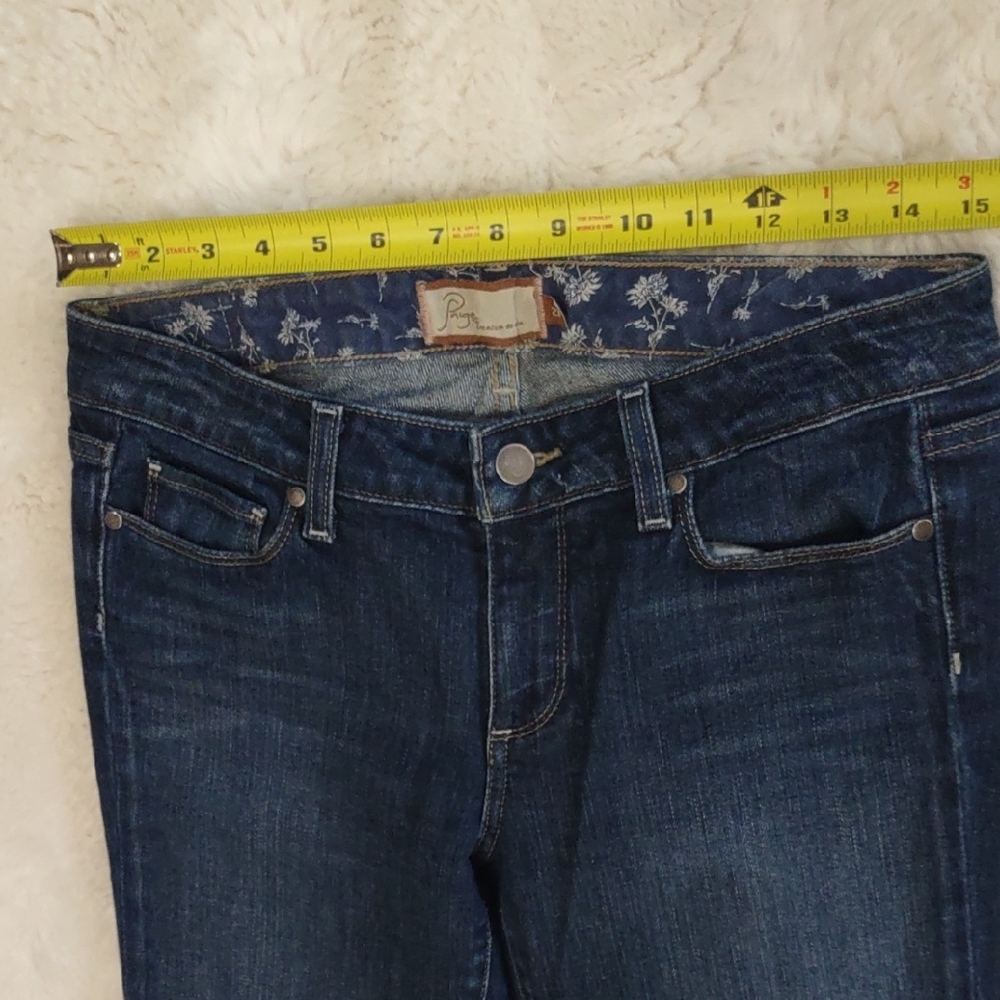 PAIGE Classic Blue Women's Jeans - Picture 8 of 17